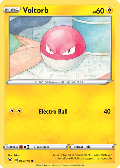 Voltorb - VIV #45 - Normal
