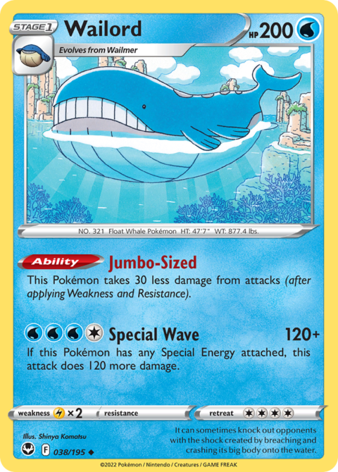 Wailord - SIT #38 - Normal