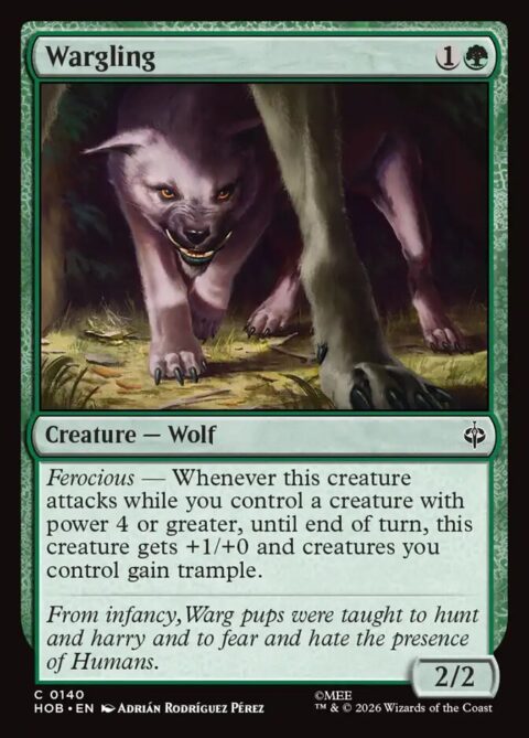 Wargling - HOB #140 - Foil