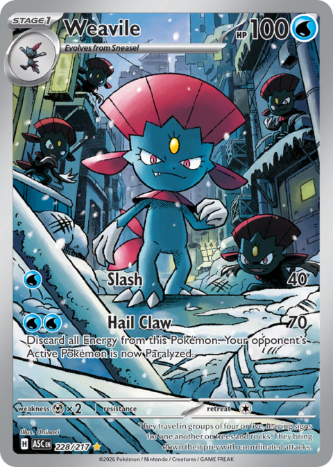 Weavile - ASC #228