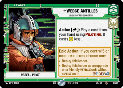 Wedge Antilles - Leader of Red Squadron - JTL #8 - Normal