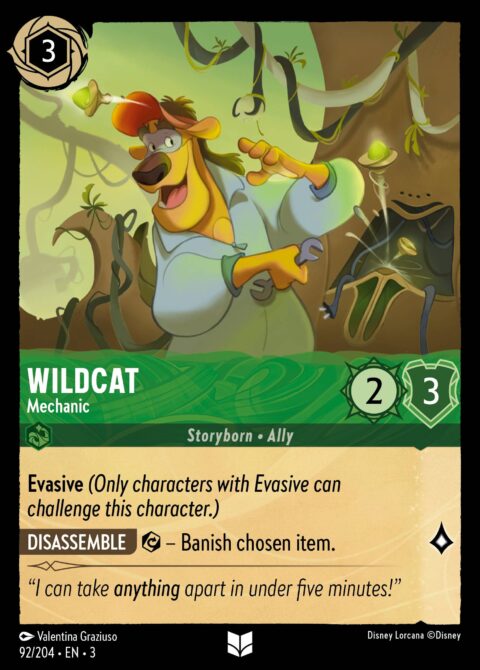 Wildcat - Mechanic - 3 #92 - Normal
