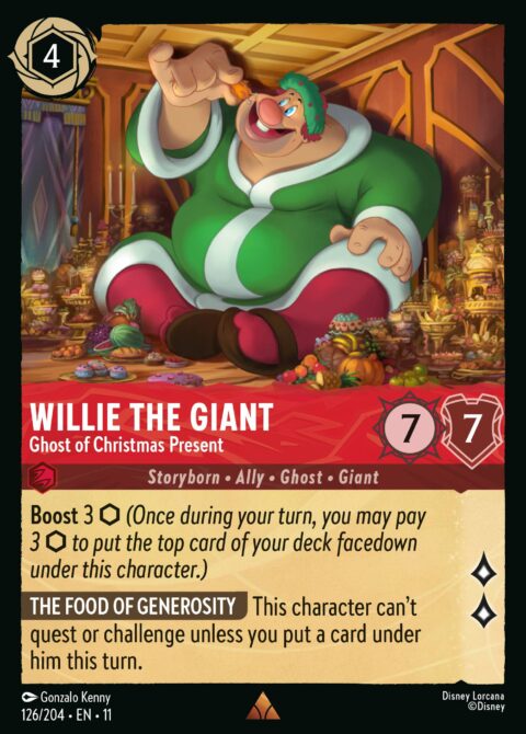 Willie the Giant - Ghost of Christmas Present - 11 #126 - Normal