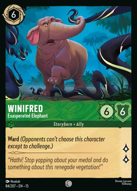 Winifred - Exasperated Elephant - 13 #84 - Normal