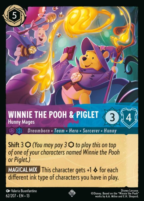 Winnie the Pooh & Piglet - Hunny Mages - 13 #62 - Normal