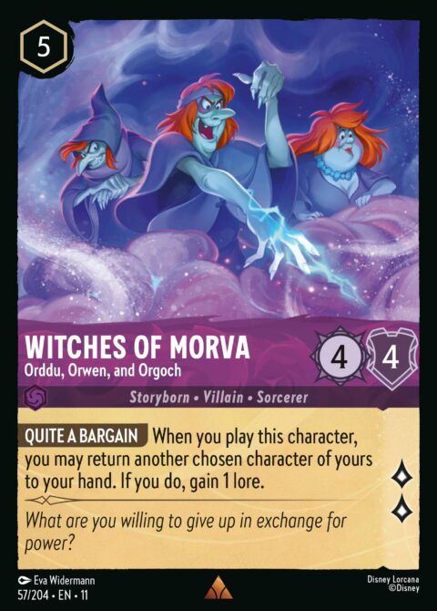 Witches of Morva - Orddu, Orwen, and Orgoch - 11 #57 - Normal