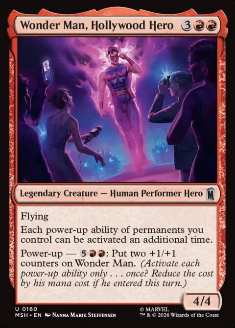 Wonder Man, Hollywood Hero - MSH #160 - Foil