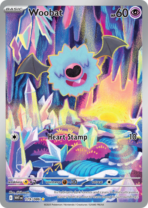 Woobat - WHT #119 - Normal