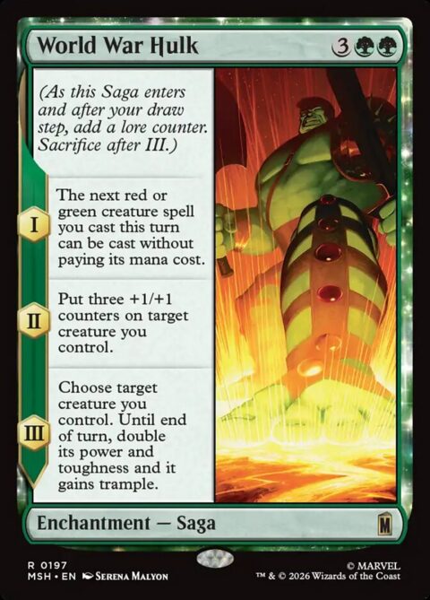 World War Hulk - MSH #197 - Foil