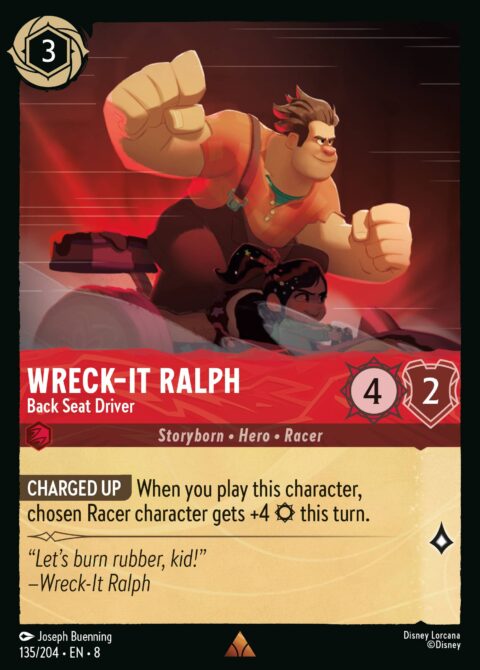Wreck-It Ralph - Back Seat Driver - 8 #135 - Normal