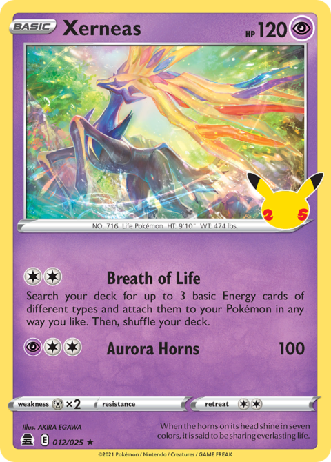 Xerneas - CEL #12 - Holo