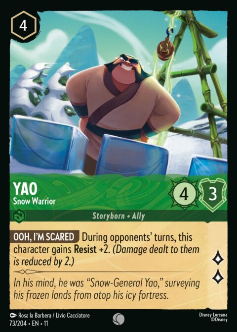 Yao - Snow Warrior - 11 #73 - Normal