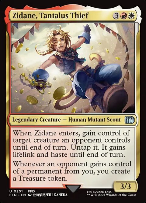 Zidane, Tantalus Thief - FIN #251 - Foil