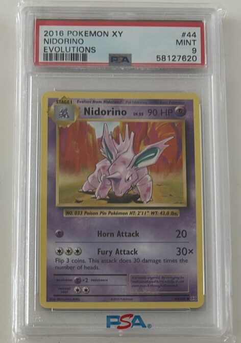 2022 Nidorino #44 Evolutions