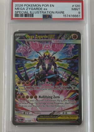 2026 Mega Zygarde ex #120 Perfect order PSA9