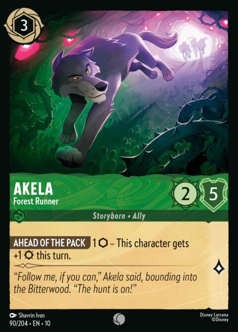 Akela - Forest Runner - 10 #90 - Foil