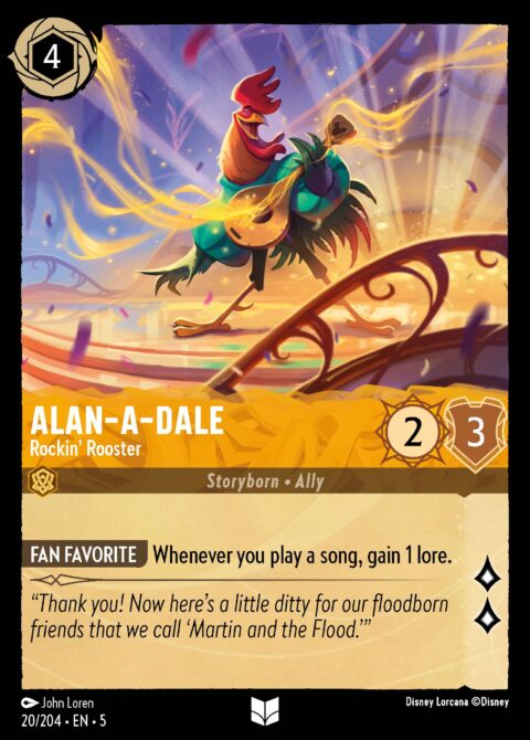 Alan-a-Dale - Rockin' Rooster - 5 #20 - Normal
