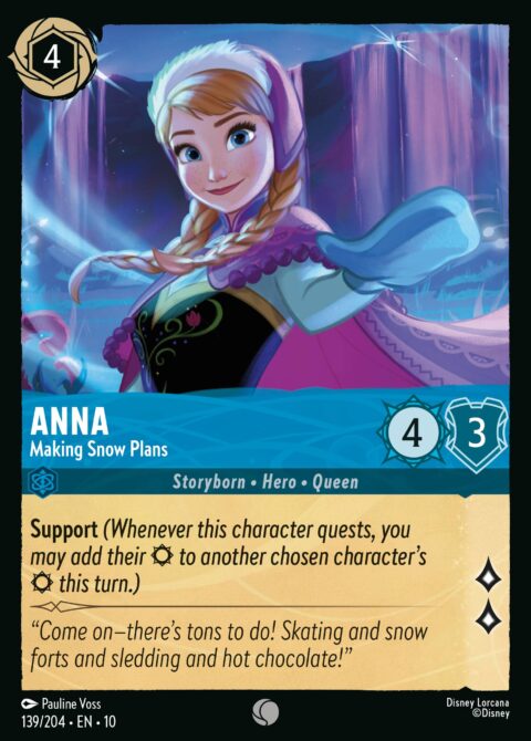 Anna - Making Snow Plans - 10 #139 - Foil