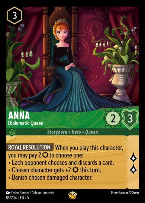 Anna - Diplomatic Queen - 5 #85 - Foil