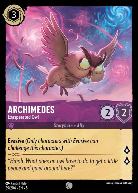 Archimedes - Exasperated Owl - 5 #39 - Normal