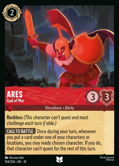 Ares - God of War - 10 #104 - Foil