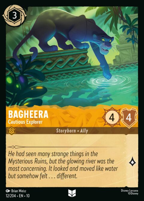 Bagheera - Cautious Explorer - 10 #12 - Foil