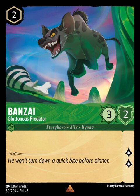 Banzai - Gluttonous Predator - 5 #80 - Normal