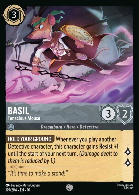 Basil - Tenacious Mouse - 10 #179 - Foil