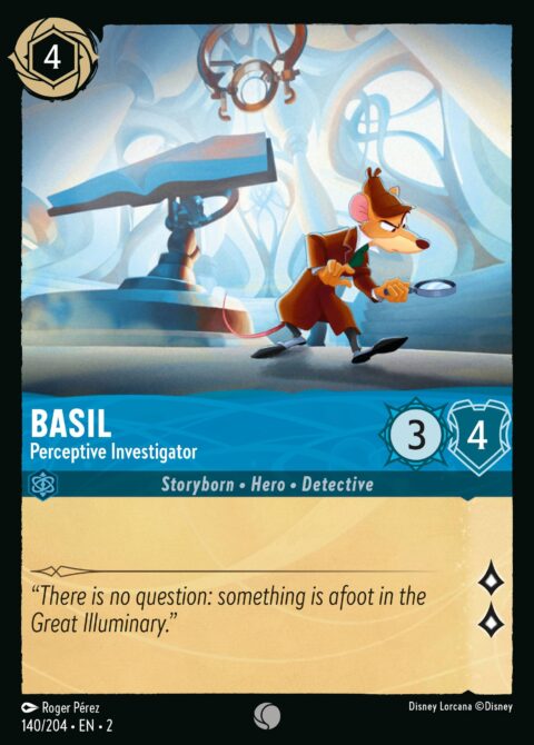 Basil - Perceptive Investigator - 2 #140 - Foil