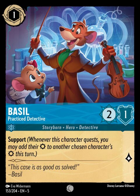 Basil - Practiced Detective - 5 #153 - Normal
