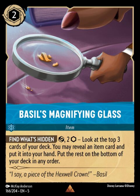 Basil's Magnifying Glass - 5 #166 - Normal
