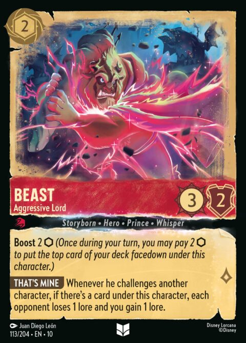 Beast - Aggressive Lord - 10 #113 - Foil