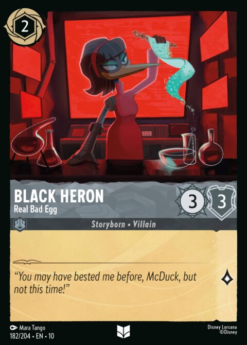 Black Heron - Real Bad Egg - 10 #182 - Foil