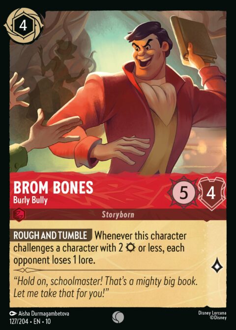 Brom Bones - Burly Bully - 10 #127 - Foil