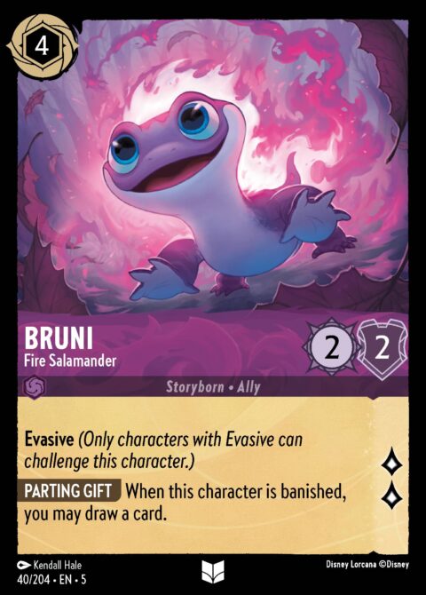 Bruni - Fire Salamander - 5 #40 - Normal