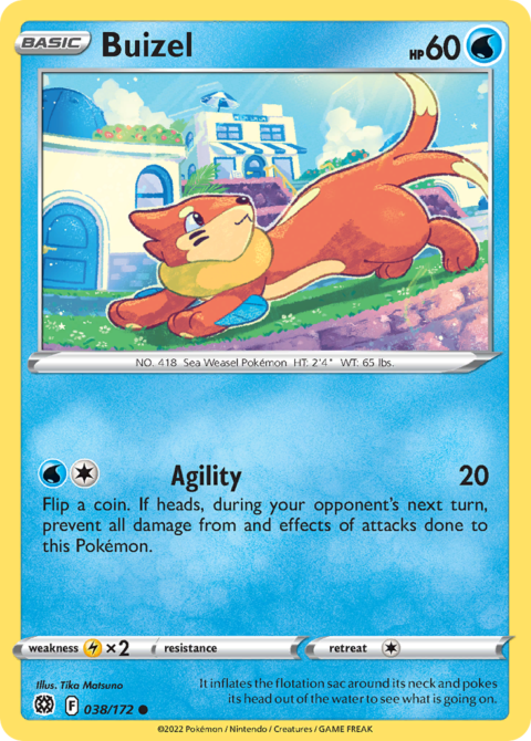 Buizel - BRS #38 - Normal