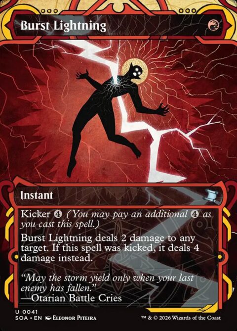 Burst Lightning - SOA #41 - Normal
