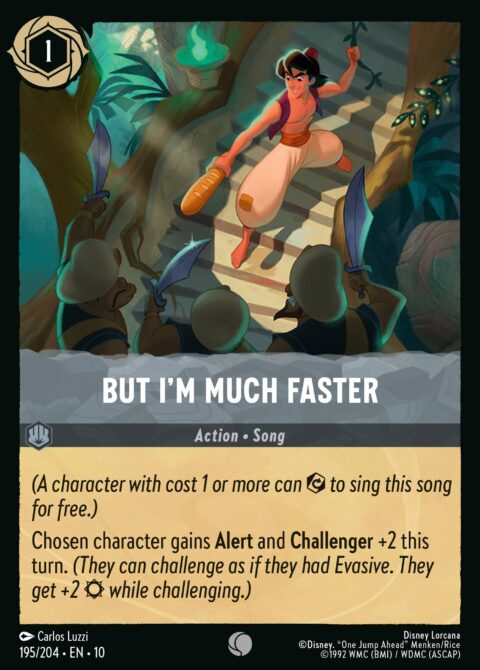 But I'm Much Faster - 10 #195 - Foil