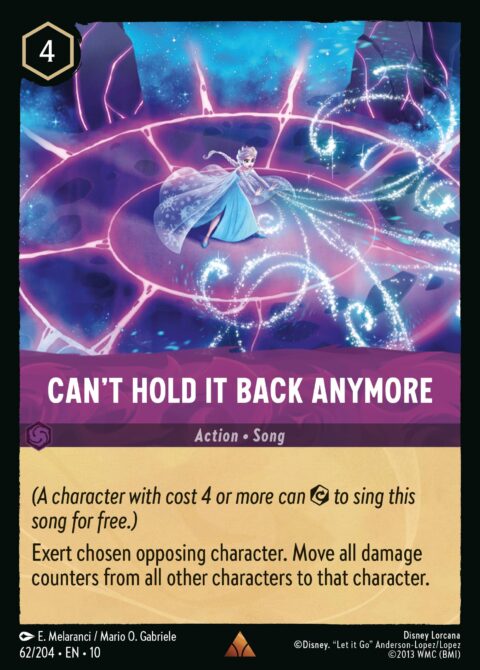 Can't Hold It Back Anymore - 10 #62 - Foil