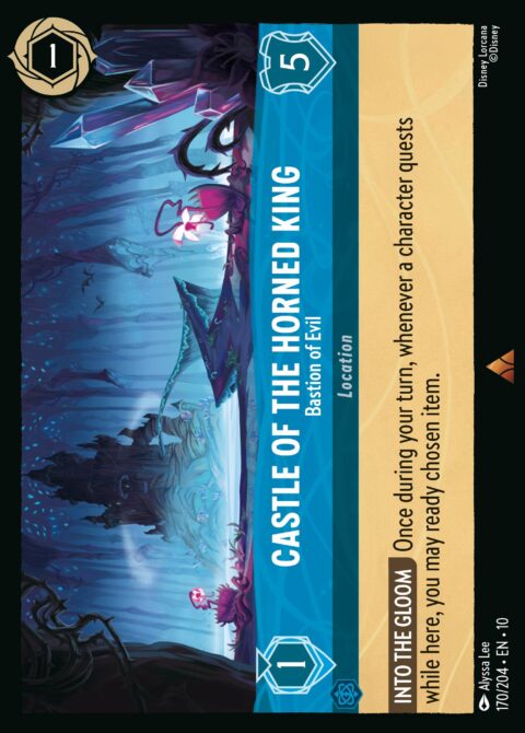 Castle of the Horned King - Bastion of Evil - 10 #170 - Foil