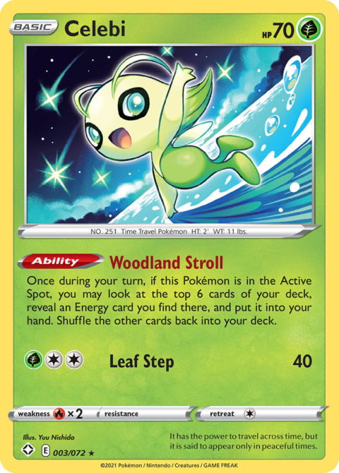 Celebi - SHF #3 - Normal