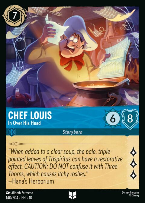 Chef Louis - In Over His Head - 10 #140 - Foil