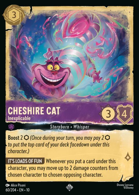 Cheshire Cat - Inexplicable - 10 #60 - Foil