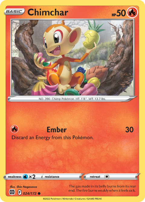 Chimchar - BRS #24 - Normal