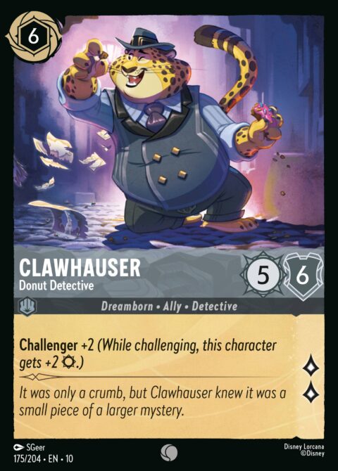 Clawhauser - Donut Detective - 10 #175 - Foil