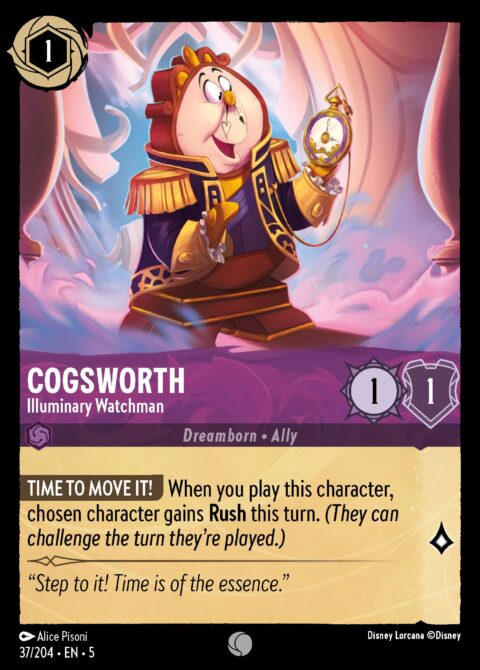 Cogsworth - Illuminary Watchman - 5 #37 - Normal