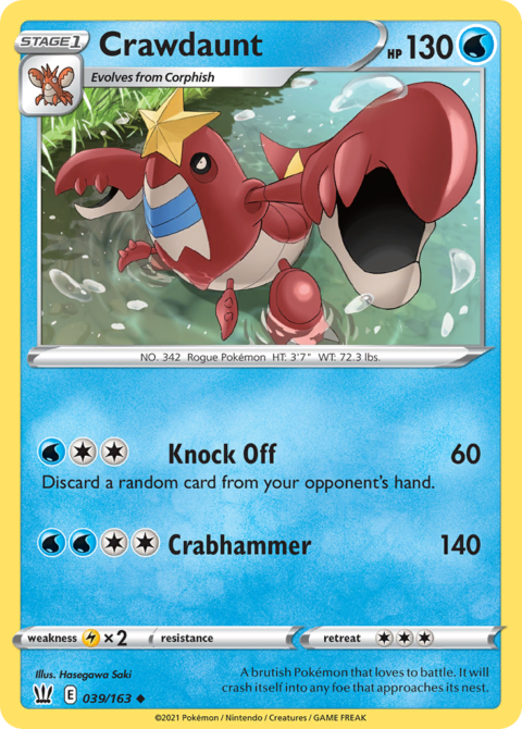 Crawdaunt - BST #39 - Normal