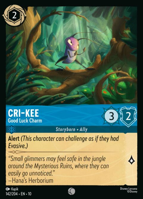 Cri-Kee - Good Luck Charm - 10 #142 - Foil