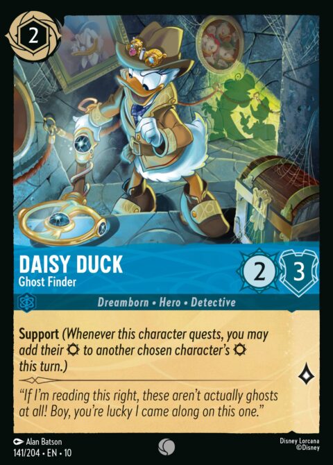 Daisy Duck - Ghost Finder - 10 #141 - Foil