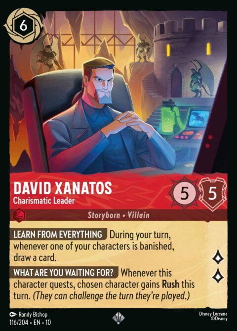 David Xanatos - Charismatic Leader - 10 #116 - Foil